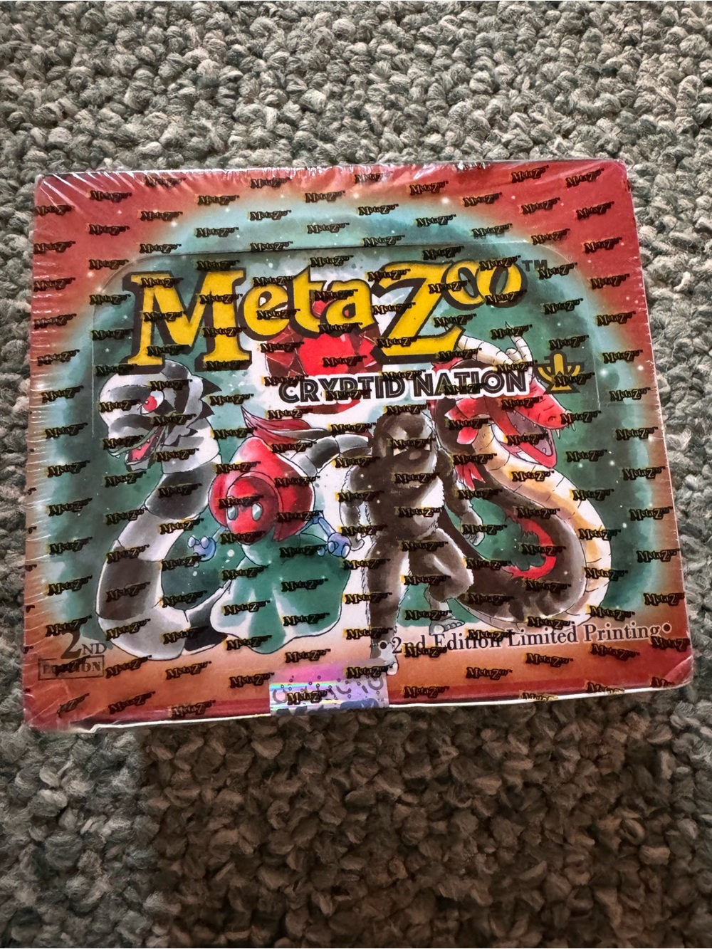 MetaZoo Cryptid Nation 2nd Edition Booster Box (containing 36 booster packs)